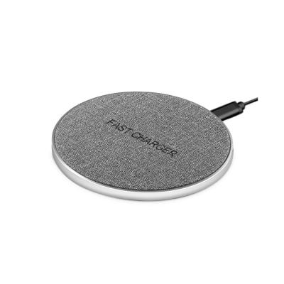 China UniversalÂ   Portable Mobile Phone QI Table Pad 10W Distance Fast Charging Wireless Charger With Lighting for sale