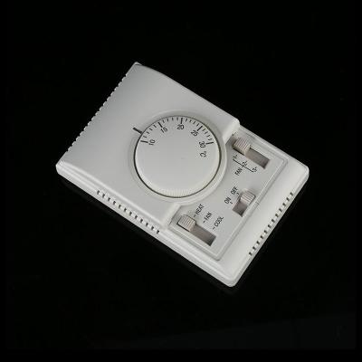 China Modern Popular Room Thermostat Air Conditioning Flame Retardant Plastic Temperature Controller for sale