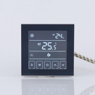 China Temperature Controller Black Flame Retardant Havc System Part Flame Retardant Plastic Plastic Thermostat for sale