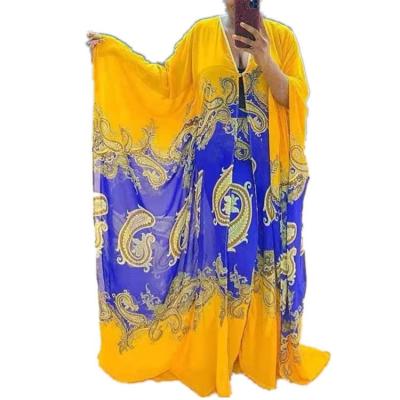 China African Loose Viable Two Piece Muslim Dress Plus Size Women Islamic Clothing Maxi Clothing for sale