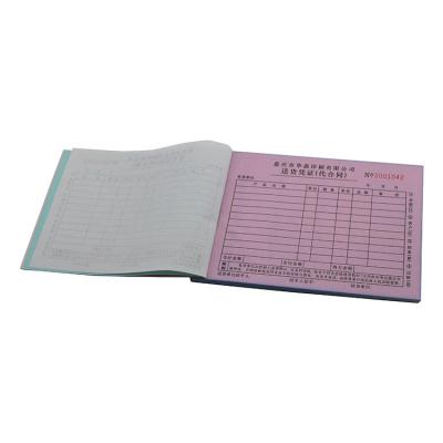 China Recyclable Custom Logo Copy Invoice Carbonless Receipt Book for sale