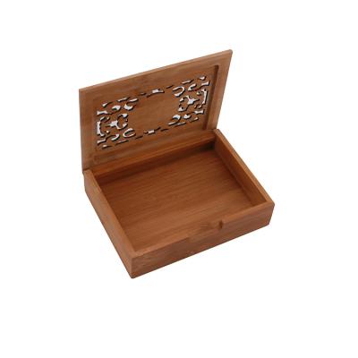 China Disposable Wooden Bamboo Luxury Gift Boxes Eye Jewelry Small Ring Storage Wooden Boxes for sale