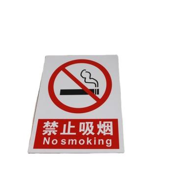 China Recyclable Gray Board Outdoor Sticker Packaging Mixed Color Labels No Smoking Packaging Warning Sign Labels for sale