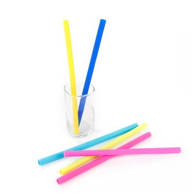 China Straw Silicone Rubber Collapsible Drinking Straws Collapsible Reusable Portable Eco-Friendly Magic Flexible Eco-Friendly for sale