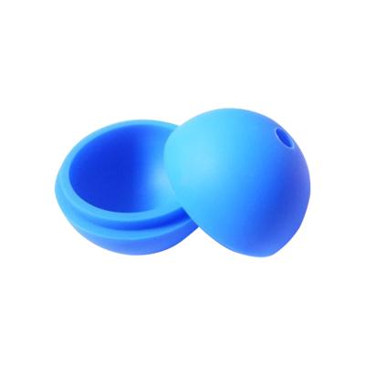 China Ice Maker Food Grade and BPA Free Whiskey Colorful Silicone Ice Ball Maker Ice Ball Tray Mold for sale