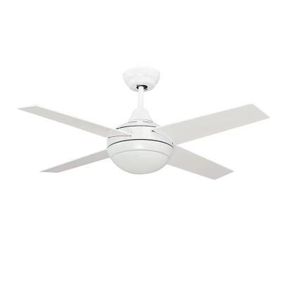 China Modern Indoor Foldable Energy Saving Decorative Lighting Single Ceiling Fans With Light for sale