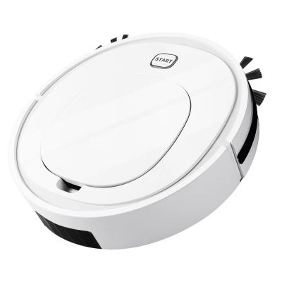 China Smart Automatic Robotic Hotel Vacuum With Mop Sweeping Robot Vacuum Robot Strength Cleaning Up To 90 Min for sale