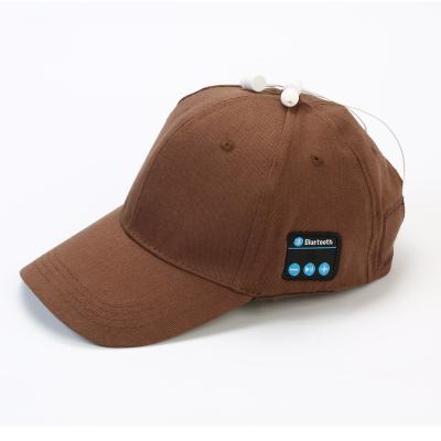 China Ear Hook New Arrival Baseball Hat With Earphone Wireless Baseball Hat With Earphone Music Wireless Earphone for sale