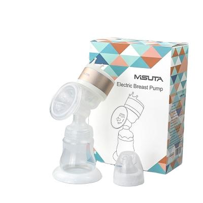 China Custom BPA Free Wholesale Misuta Breast Pump USB Charging Silicone Breastfeeding Electric Free Portable Pump BPA Free for sale