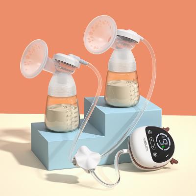 China Custom Electric Free BPA Free Wholesale Misuta Breast Pump Charging Silicone Breastfeeding Portable Pump Dual BPA PP/PPSU Breastpump USB for sale