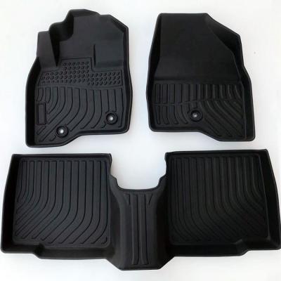 China Interior All Weather 3D Car Floor Tape Car Floor Mats XPE Car Floor Liner For Ford Explorer Car Mat for sale