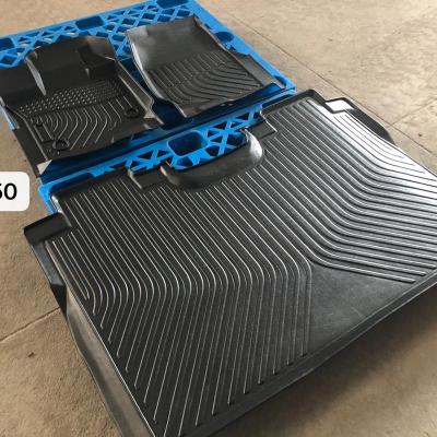 China 3D Car Floor Strip Car Floor Mats XPE Interior All Weather Car Floor Liner For Ford F-150 Car Mat for sale