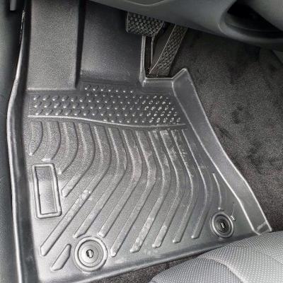 China Car Interior Floor Strip 3D Waterproof All Weather Odorless Floor Mats For Genesis G80 2020 AWD - Deep Dish Mats for sale