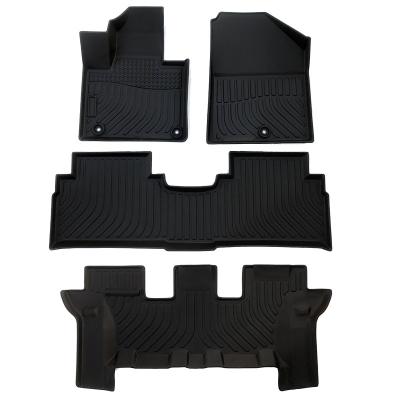 China 3d Car Mat Wear Resistant Waterproof Car Accessories Car Mats Car Interior Floor Cover For Kia Sorento for sale