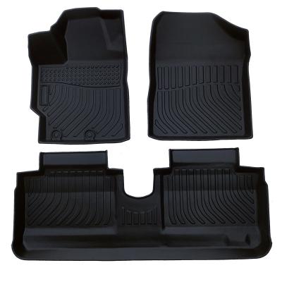 China Car Interior Floor Tape 3D Waterproof All Weather Floor Liners Mat For Toyota Vios Car Mat Floor Mats for sale