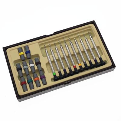 China Professional Stainless Steel 10 PC Stainless Steel Precision Watch Screwdriver Tool A Box for sale