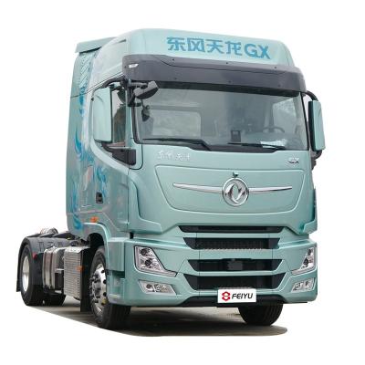 China China Dongfeng Tianlong Used 4x2 Tractor Truck Trailer Head Commercial Vehicle For Sale L*W*H  6260*2550*3860 for sale