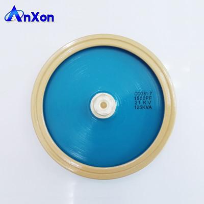 China AnXon CCG81 25KV 1000PF 125KVA RF Power Plate Capacitor for Antenna Communication for sale