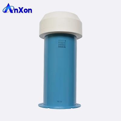 China TWXF142314 24KV 5000PF 3000KVA Low losses ceramic water cooled RF power capacitor for sale