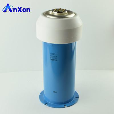 China CCGSF-4 30KV 5000PF 3500KVA HF welding equipment ceramic water cooled capacitor for sale