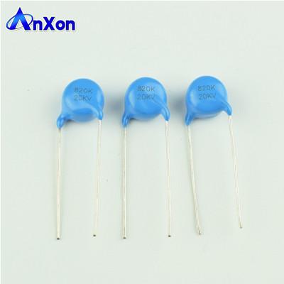 China High Voltage Disc Ceramic Condenser 20KV 82PF DL X-ray Generator Ceramic Capacitor for sale