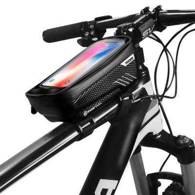 China high capacity & Takezero E2 responsive frame mountain bike mobile phone bag waterproof bicycle tube bag for sport for sale