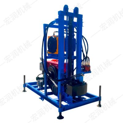 China Farms Diesel Engine Hydraulic Water Well Drilling Rig Machine for sale