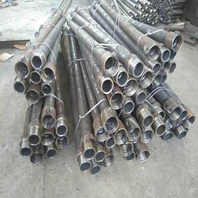 China Factory 42mm series drill rod /drill pipe 1.5m or 2.0m length for water wells of drilling rigs for sale