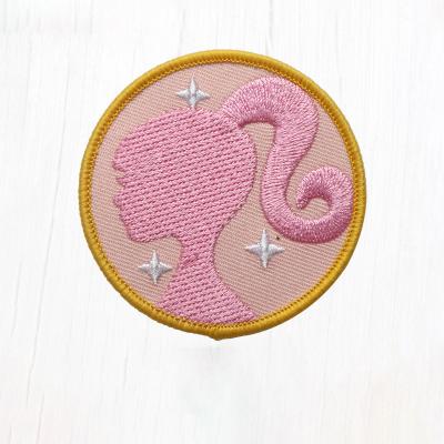 China Custom Handmade Twill Woven Felt For School Uniform Bags Embroidered Patches Embroidery Badges for sale