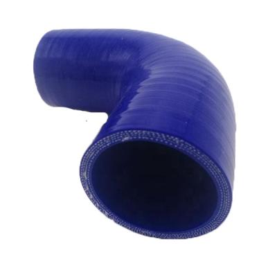 China 135 degree resistance elbow silicone rubber aging waterproof flexible hose for auto silicone hose tubing through air inlet for sale