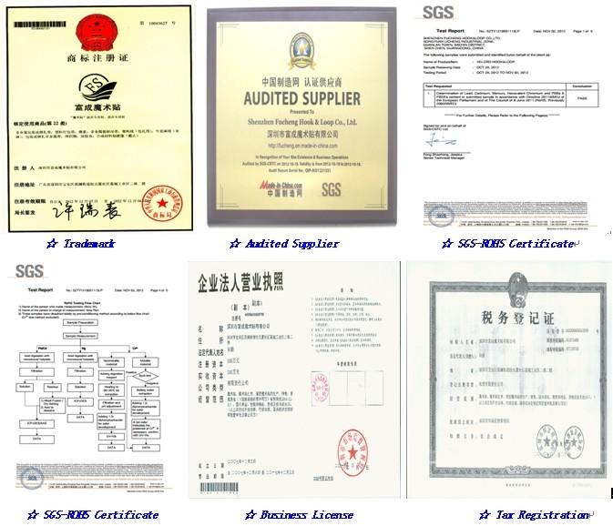 Geverifieerde leverancier in China: - Shenzhen Fucheng Hook&Loop Co.,Ltd