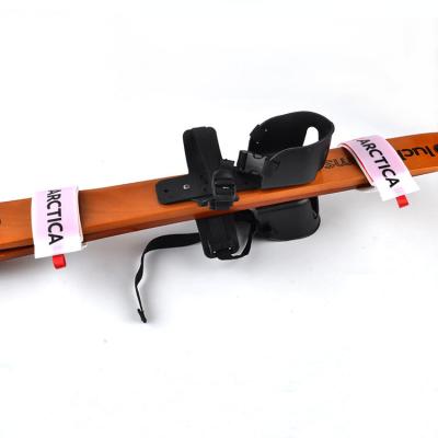 China Fashion Colorful Hook Loop Ski Band , Reuse Eco-friendly Hook Loop Luggage Strap for sale