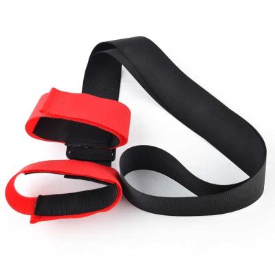 China Eco-friendly Hook Loop Ski Band With PVC custom logo For Carrying Skis for sale