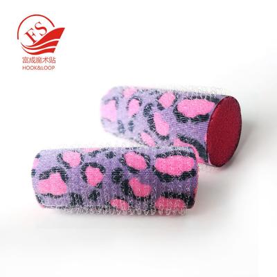 China Flexible Steam Plastic Nylon Hook Loop Hair Hot Rollers For Female And Kids for sale