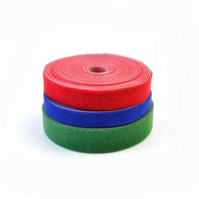 China 20mm Double Sided Back To Back Hook Loop Hook & Loop Tape For Bag / Fixed Goods for sale