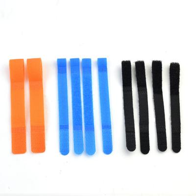 China Heavy Duty Hook Loop One Wrap Cable Ties / Reusable Hook Loop Hook And Loop for sale