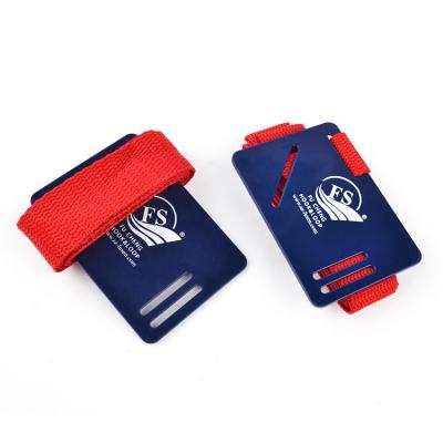 China Nylon Webbing Straps Special New Design Red Webbing Book Straps with card for sale