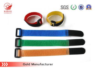 China Colored Plastic Hook Loop Straps For Watch Band , Heavy Duty for sale