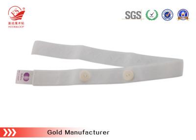 China Self Adhesive Soft White Thick Elastic Medical Hook And Loop Strap For Wounded People for sale