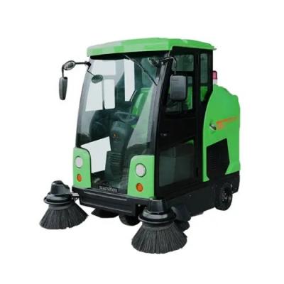 China Powerful LFS19C 180L 1900mm Electric Industrial Floor Scrubber Sweeper for Cleaning for sale