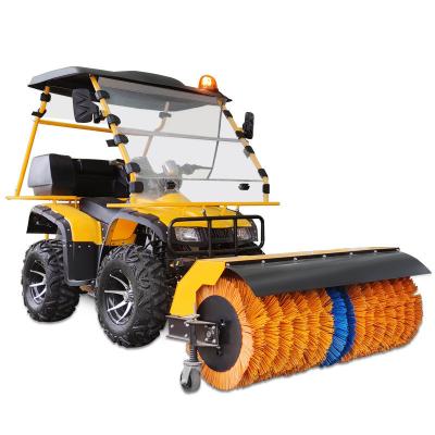 China Small Snowplow Driving Snow Plow Winter Road Sanitation Snow Removal Machine for sale