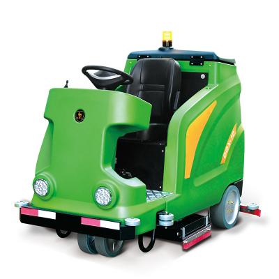 China Limpieza con agua fría DQX86A Ride On Scrubber And Sweeper Máquina de limpieza industrial en venta