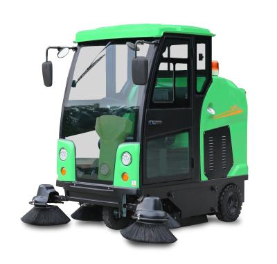 China DQS19B Eco-Friendly Half-Closed Automatic Floor Sweeper Road Floor Cleaning Machine for sale