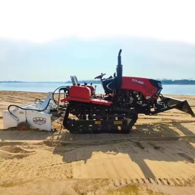 China 1500KG Heavy-Duty Beach Cleaner Tractor for Environmental Garbage and Seaweed Removal for sale