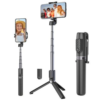 China SEAJIC Portable Flexible Selfie Stick Wireless Remote Tripod 3 in 1 Mini 360 Degree Selfie Stick Handheld Telescopic Selfie Stick for sale