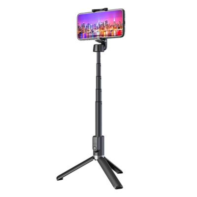 China Folding Tripod Selfie Stick Mobile Phone Fill Light Selfie Stick Live Broadcast Remote Control Selfie Holder for sale