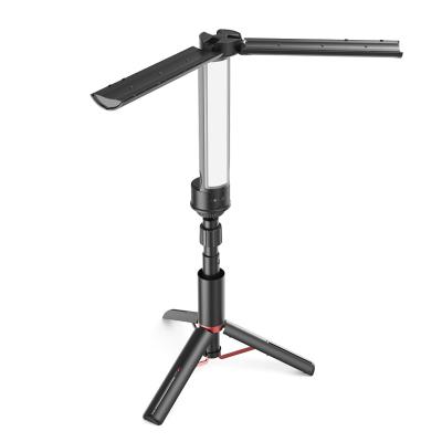 China LED Photography Dimmable Tabletop Fill Light Lamp for YouTube Visual Live Ring Light with Tripod Stand OTH-AB502 for sale