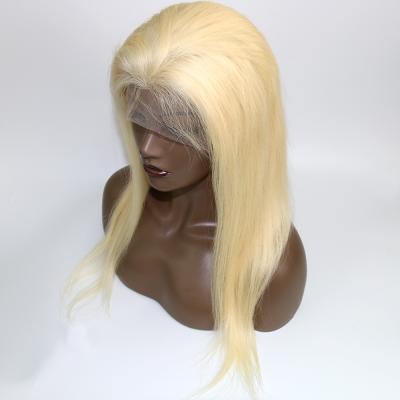 China Original Human Hair 12A Ombre Wig Custom Made With Dark Auburn Deep Curly Roots Ombre Blonde Ombre Colored Lace Front Wig Gray 13X6 613 Wave for sale