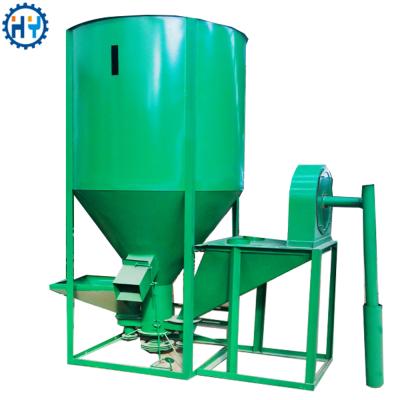 China 2 CBM Vertical Impact Hammer 2 CBM Mill Cattle Feed Mixer for sale