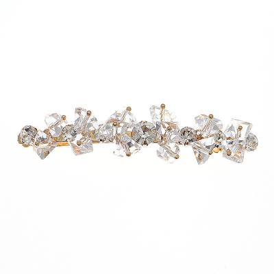 China Girls Hair Accessories Wholesale High Quality Rhinestone Hair Clip Hair Accessories Custom Rhinestone Hair Clips Barrettes For Women Girls for sale